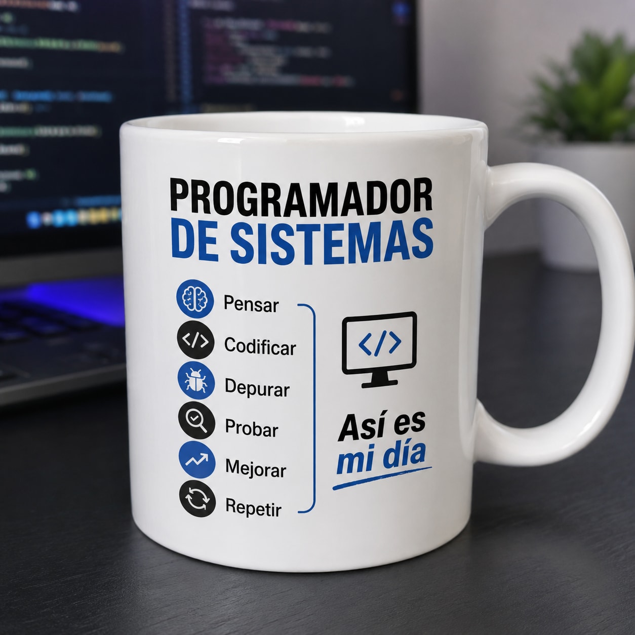 Taza PROGRAMADOR Modelo 2